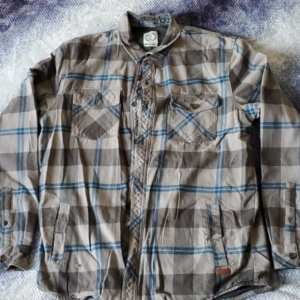 Voyager flannel shirt, size medium